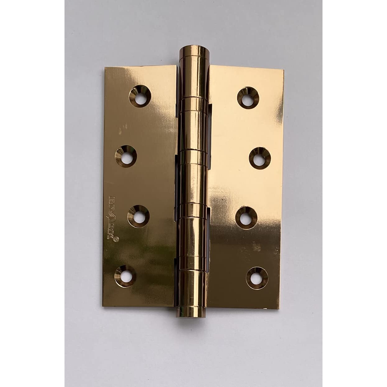 Brask Brass Ball Bearing Hinges 4" X 3 X 3 Mm (Pack Of 3) (Rose Gold Finish)