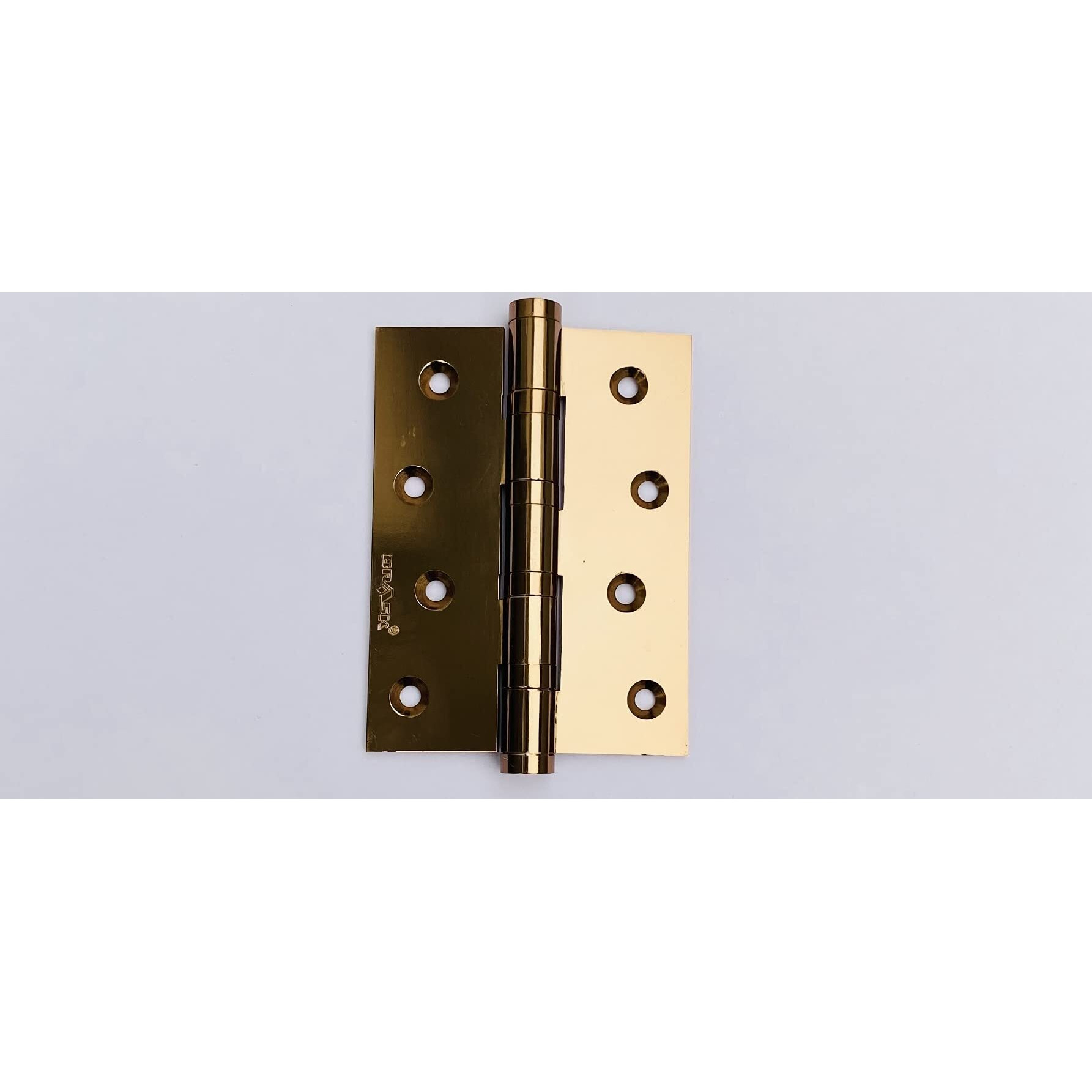 Brask Brass Ball Bearing Hinges 4" X 3 X 3 Mm (Pack Of 3) (Rose Gold Finish)