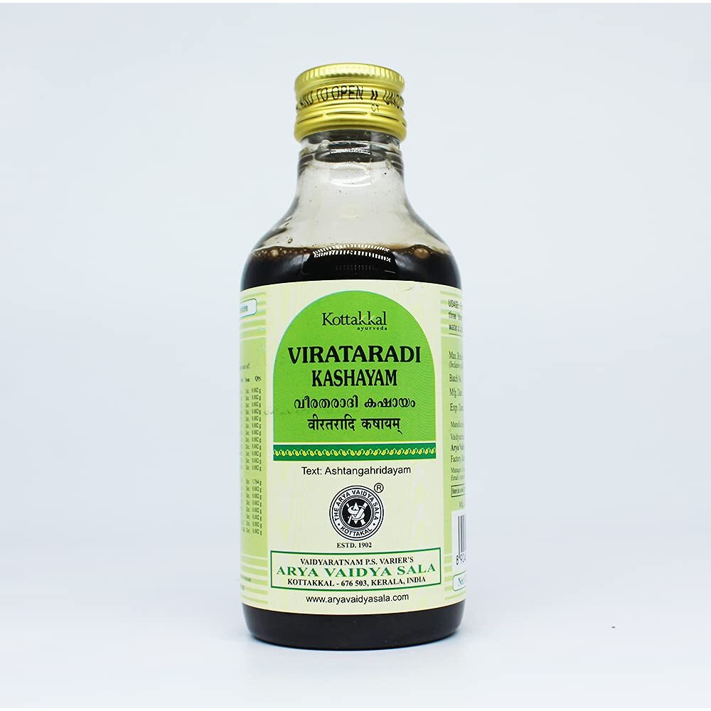 Virataradi Kashayam-200Ml, (Pack Of 1), Of Arya Vaidya Sala Kottakkal