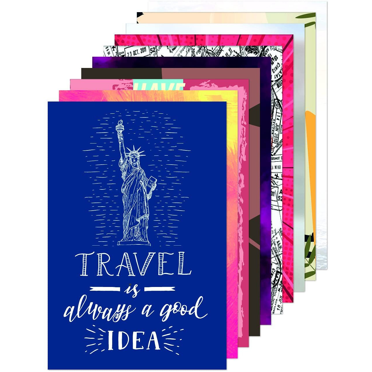 Printelligent Quote And Motivational Poster Set Of 10 Size (45 Cm X 30 Cm) (A)