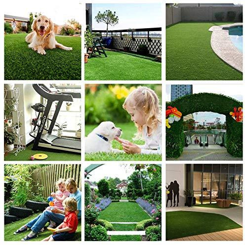Bombay Dreams 45 Mm High Density Artificial Lawn | Premium Grass Lawn Turf | Indoor & Outdoor Usecarpet Mat | Dust & Waterproof Mats | Skin Friendly | Artificial Lawn Carpet Mat (Size- 3.3 X 11 Ft)
