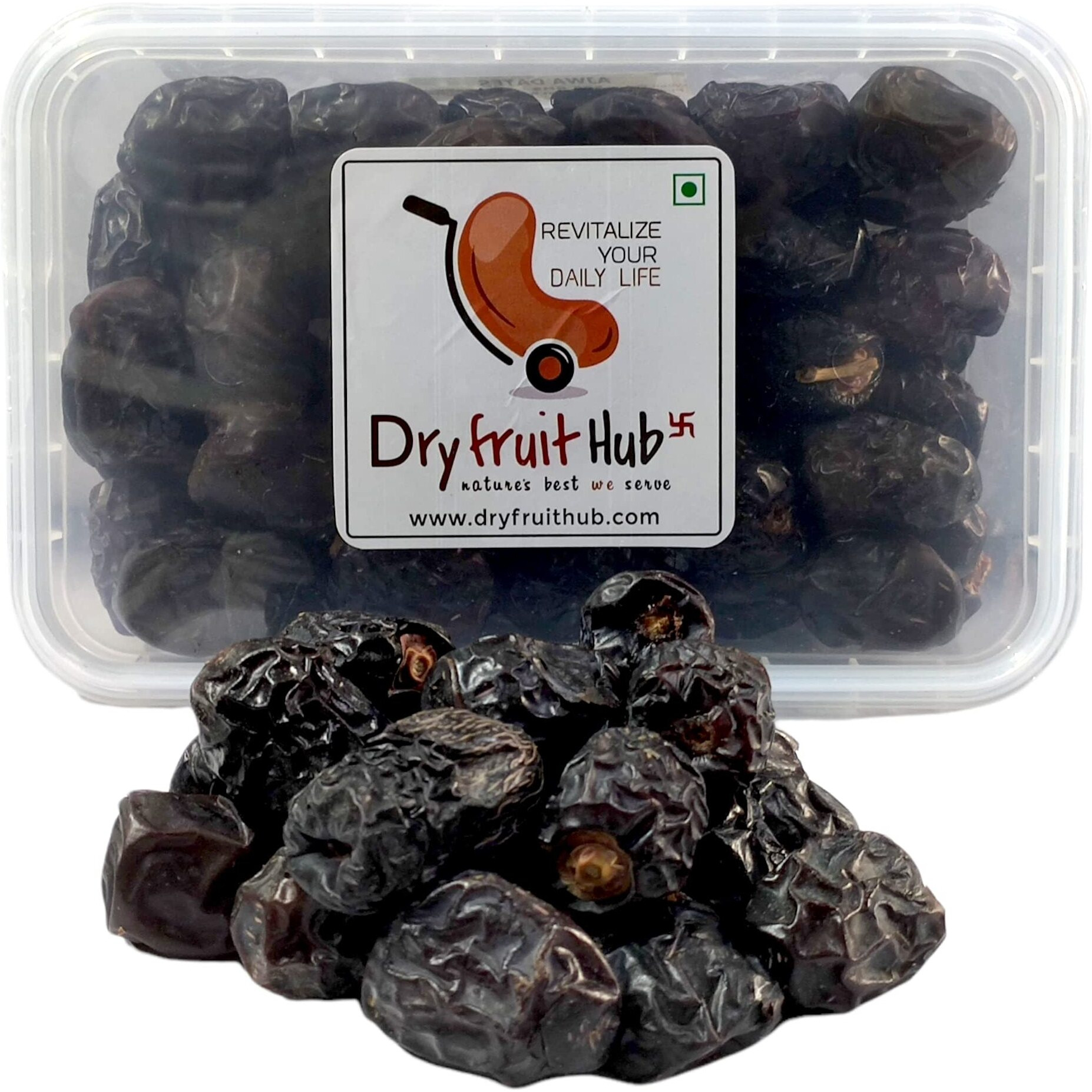 Dry Fruit Hub Ajwa Dates 2Kg | Ajwa Khajoor | Natural Dates | Ajwa Dates Original,Madina Ajwa Dates,Original Ajwa Dates, Fresh, Pack Of 1