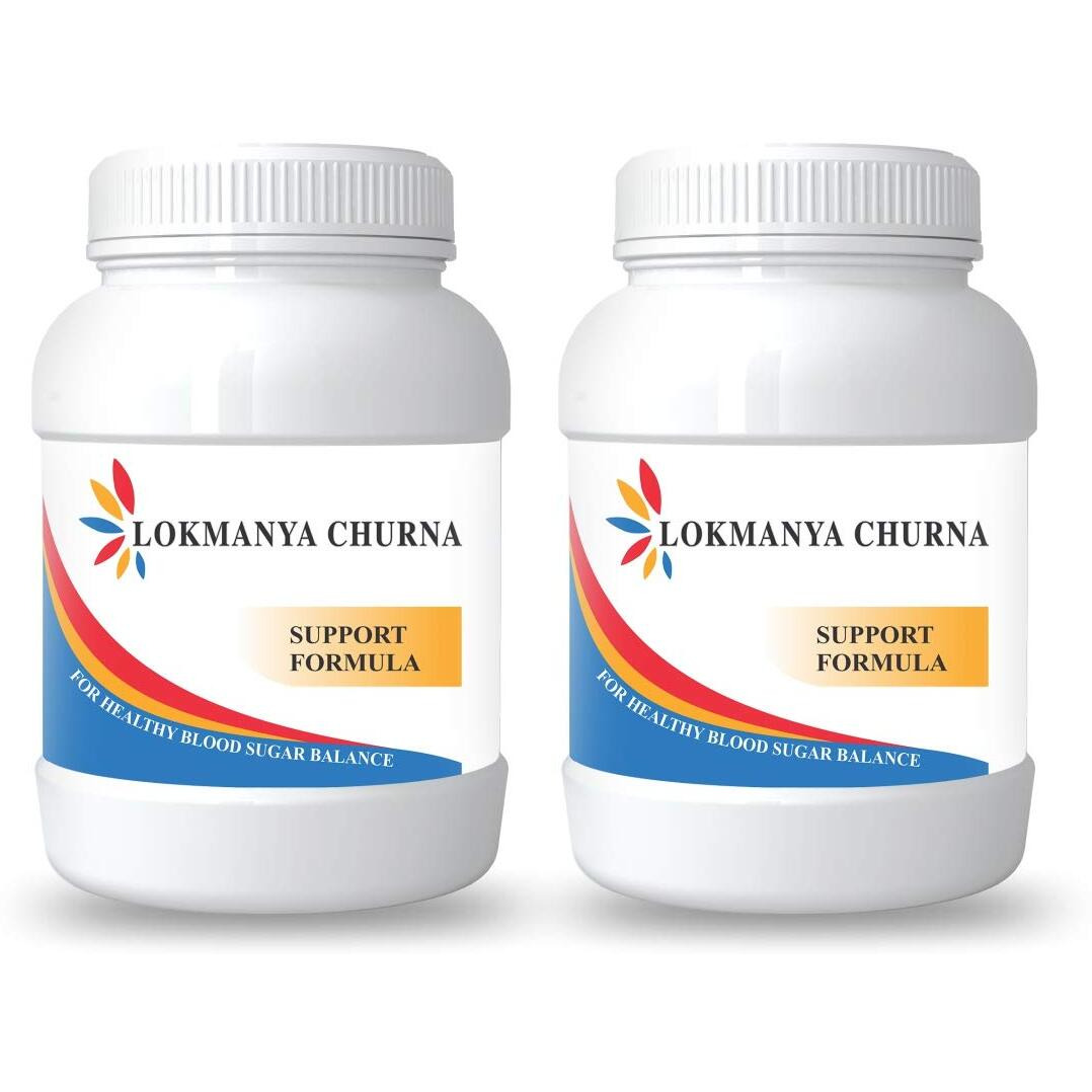 Lokmanya Churna Lokmanya Churan For Diabetes Care|Control Blood Sugar|Win Over Diabetes - 250G, (Pack 2)