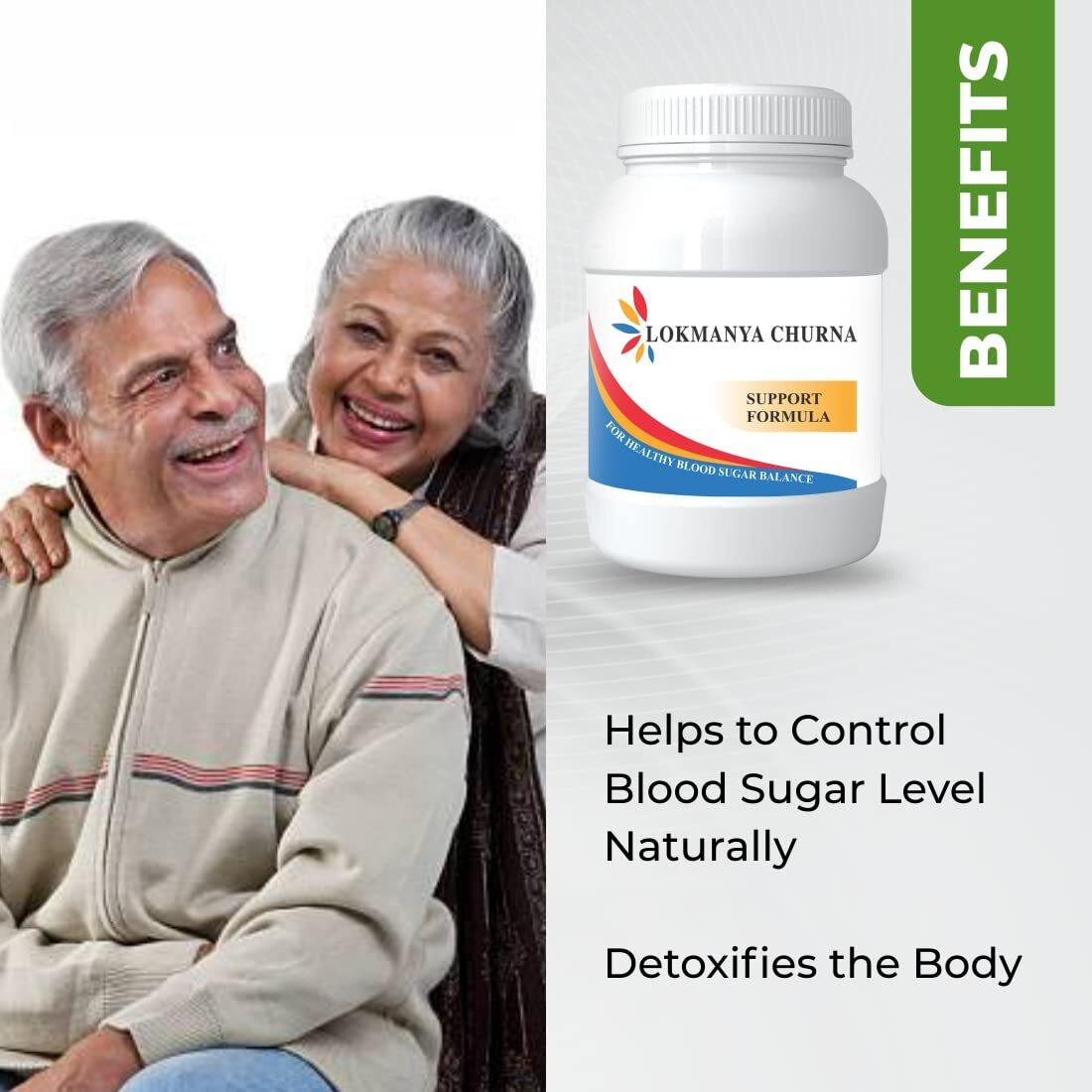 Lokmanya Churna Lokmanya Churan For Diabetes Care|Control Blood Sugar|Win Over Diabetes - 250G, (Pack 2)