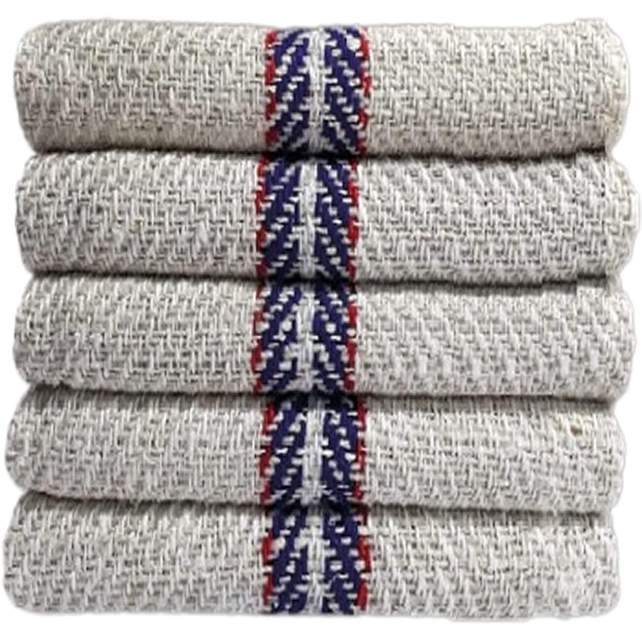 Amzgear Floor Cleaning Mop - 24X24 Inch, Pack Of 12 Pocha For Home Cleaning, Dry Mop For Sweeping, Premium Dusting Cloth For Sparkling Floors