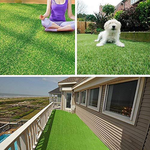 Bombay Dreams 45 Mm High Density Artificial Lawn | Premium Grass Lawn Turf | Indoor & Outdoor Usecarpet Mat | Dust & Waterproof | Skin Friendly | Artificial Lawn Carpet Mat (Size - 6.5 X 7 Feet)