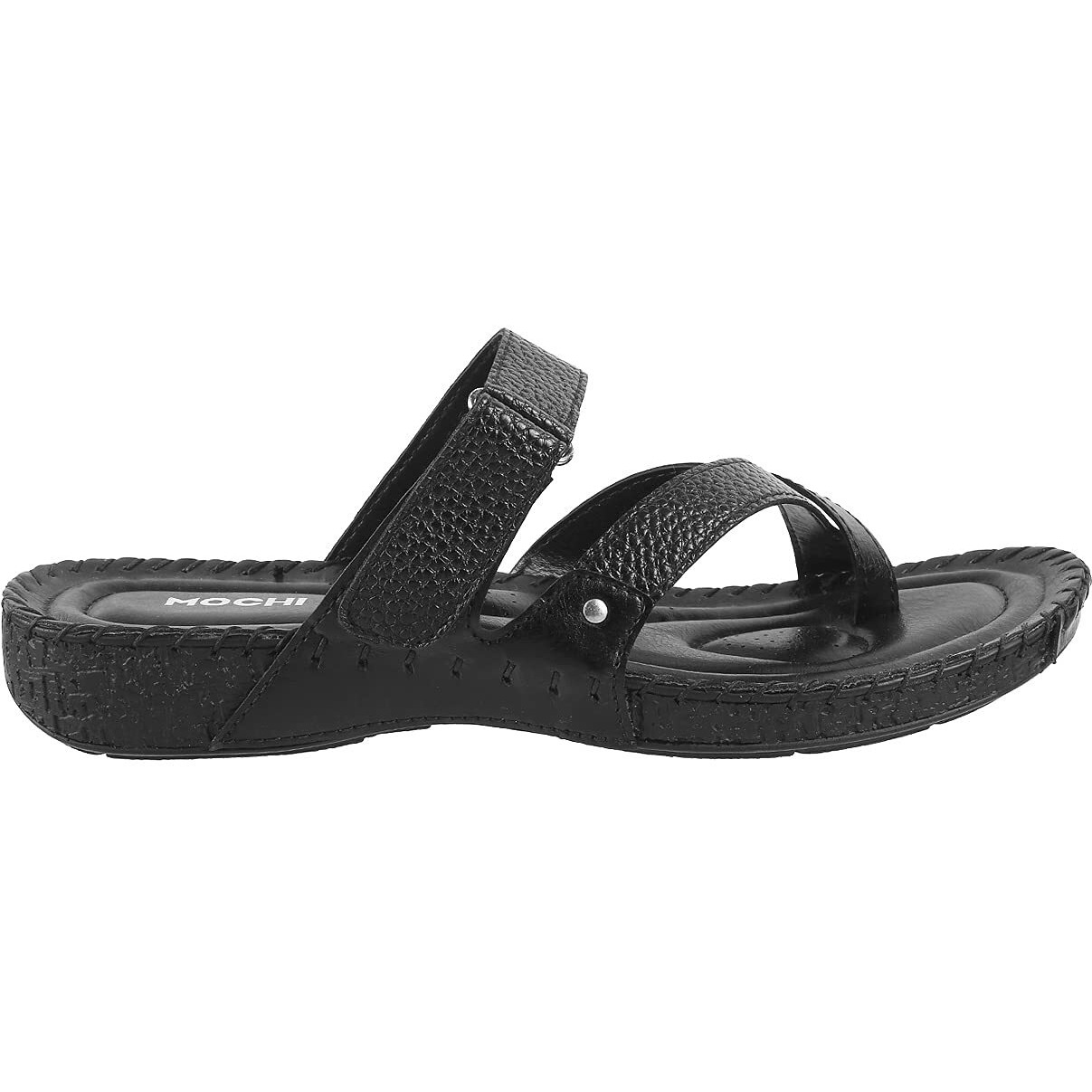 Mochi Womens Synthetic Black Slip Ons (Size (4 Uk (37 Eu))