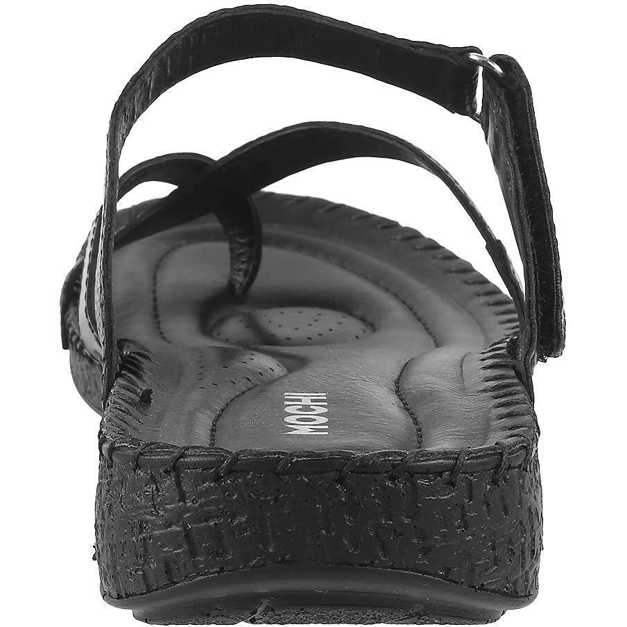 Mochi Womens Synthetic Black Slip Ons (Size (4 Uk (37 Eu))