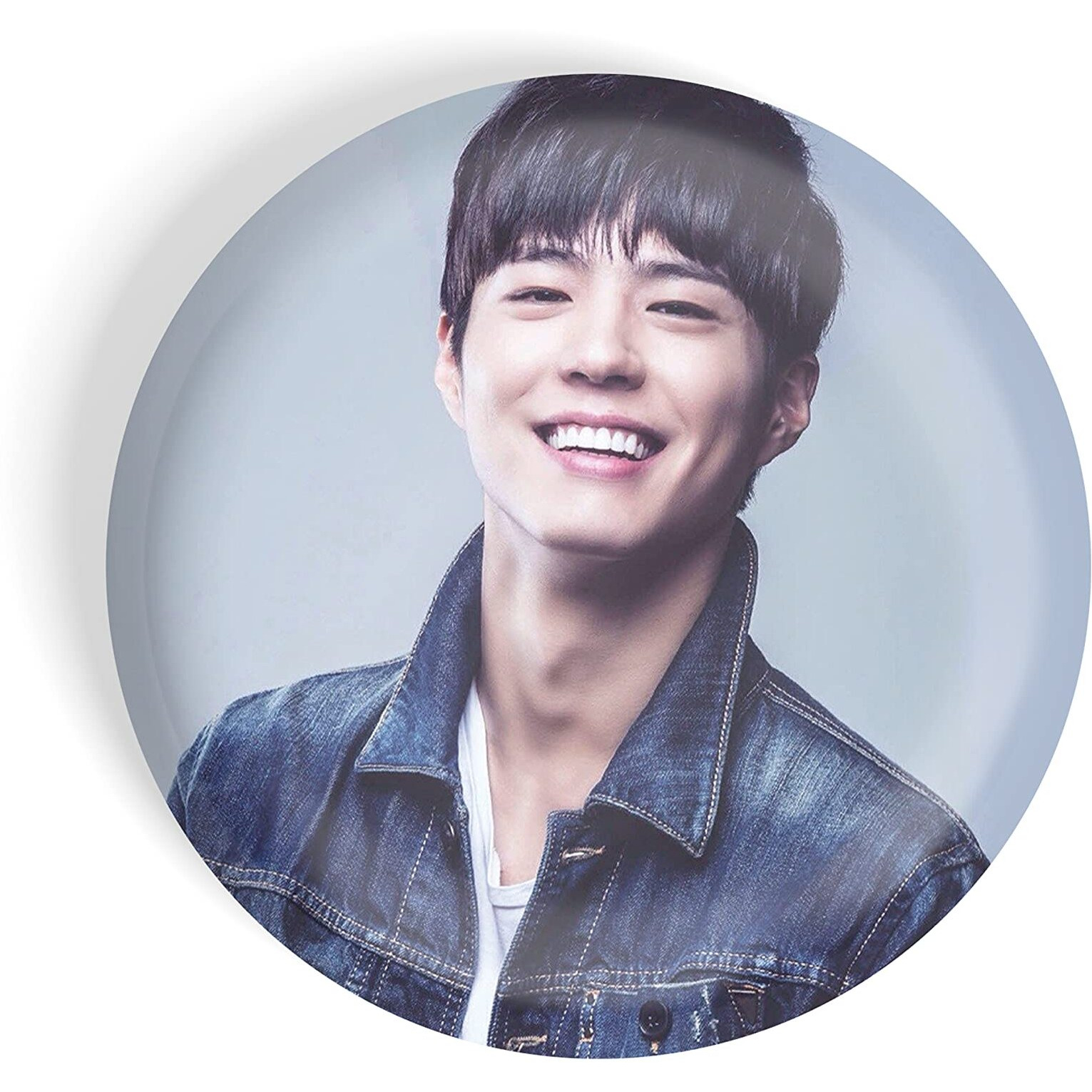 Dhcrafts Pin Badges K-Drama Korean Actor Multicolour Park Bo-Gum D9 Glossy Finish Design Pack Of 1