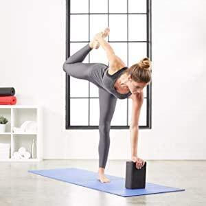 Inditradition High Density Moisture-Proof Form Yoga Block Brick (Blue)