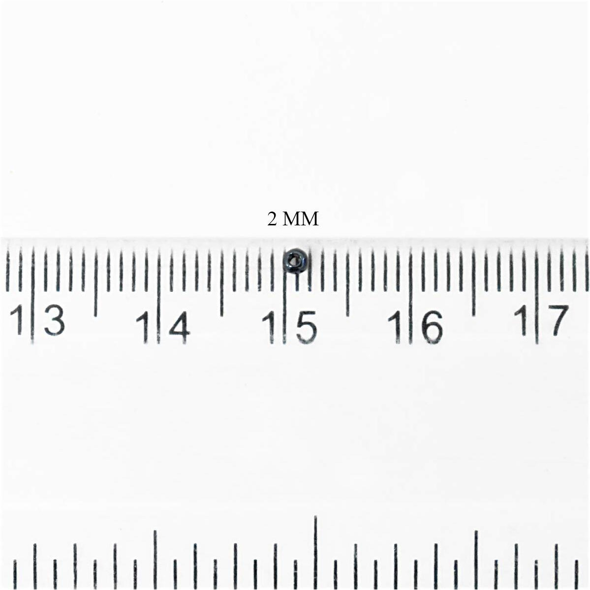 Embroiderymaterial 11/0 Dark Bluish Grey Seed Beads, Raw Materials For Making Toran, Beads For Jewellery Making, Bag Decoration, Embroidery, Dark Bluish Grey Muthyalu Craft Etc (2Mm/100 Grams)