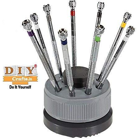 Diy Crafts Pack Of 1 Pcs, Screwdriver Set 0.5Mm-2.5Mm+Stand, Micro Precision Screwdriver Set 0.5Mm - 2.5Mm With Stand Replacement Tips Jewelr (Pack Of 1 Pcs, Screwdriver Set 0.5Mm-2.5Mm+Stand)