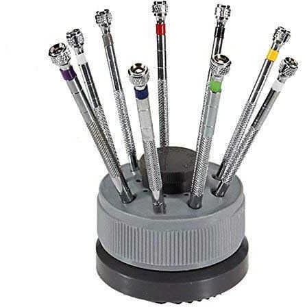 Diy Crafts Pack Of 1 Pcs, Screwdriver Set 0.5Mm-2.5Mm+Stand, Micro Precision Screwdriver Set 0.5Mm - 2.5Mm With Stand Replacement Tips Jewelr (Pack Of 1 Pcs, Screwdriver Set 0.5Mm-2.5Mm+Stand)