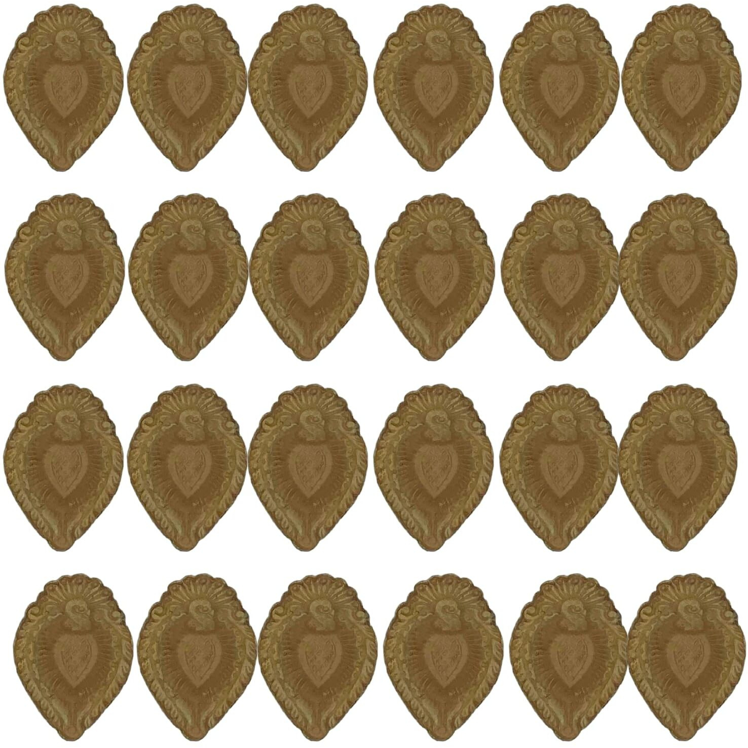 Tdas Diya For Puja Diyas For Home Decoration Pooja Room Diwali Deepam Diva Deepak Vilakku Deepalu Clay Small Mitti Perfect For Festival Of Lights (7 Cm - 25 Pieces)