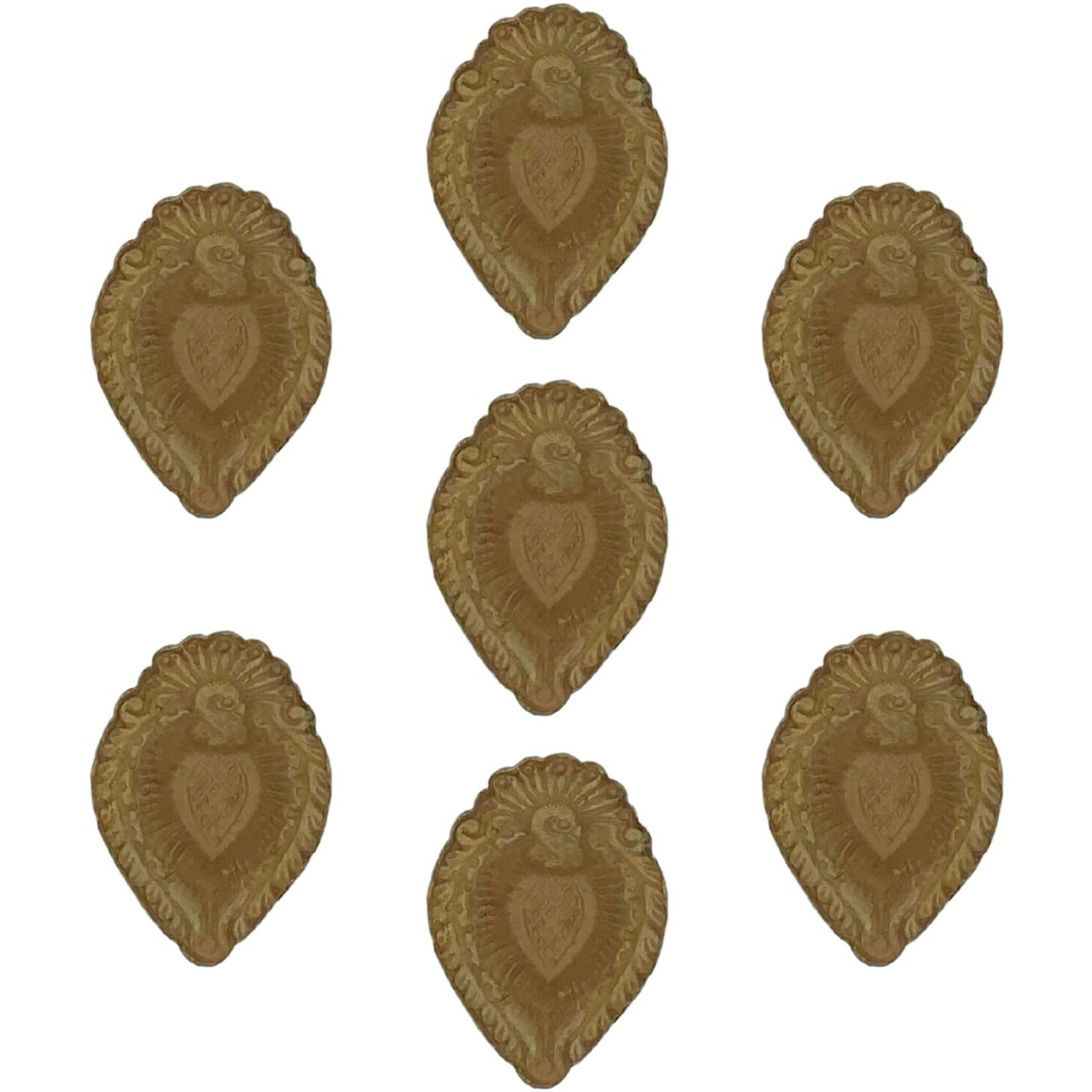 Tdas Diya For Puja Diyas For Home Decoration Pooja Room Diwali Deepam Diva Deepak Vilakku Deepalu Clay Small Mitti Perfect For Festival Of Lights (7 Cm - 25 Pieces)