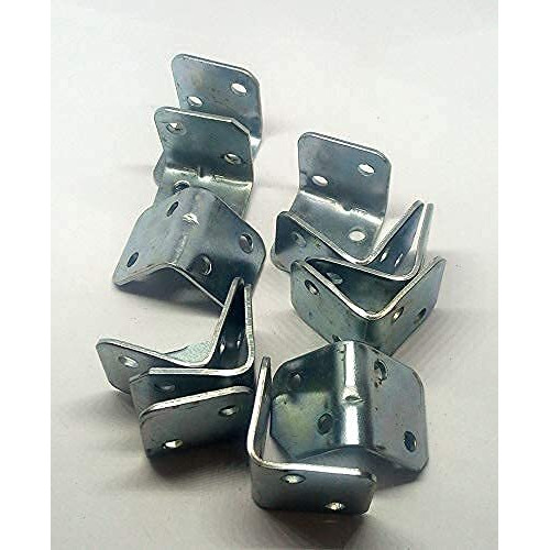 Truvic Ms L Bracket (1 X 1 X1 Inch, Silver) -12 Pieces