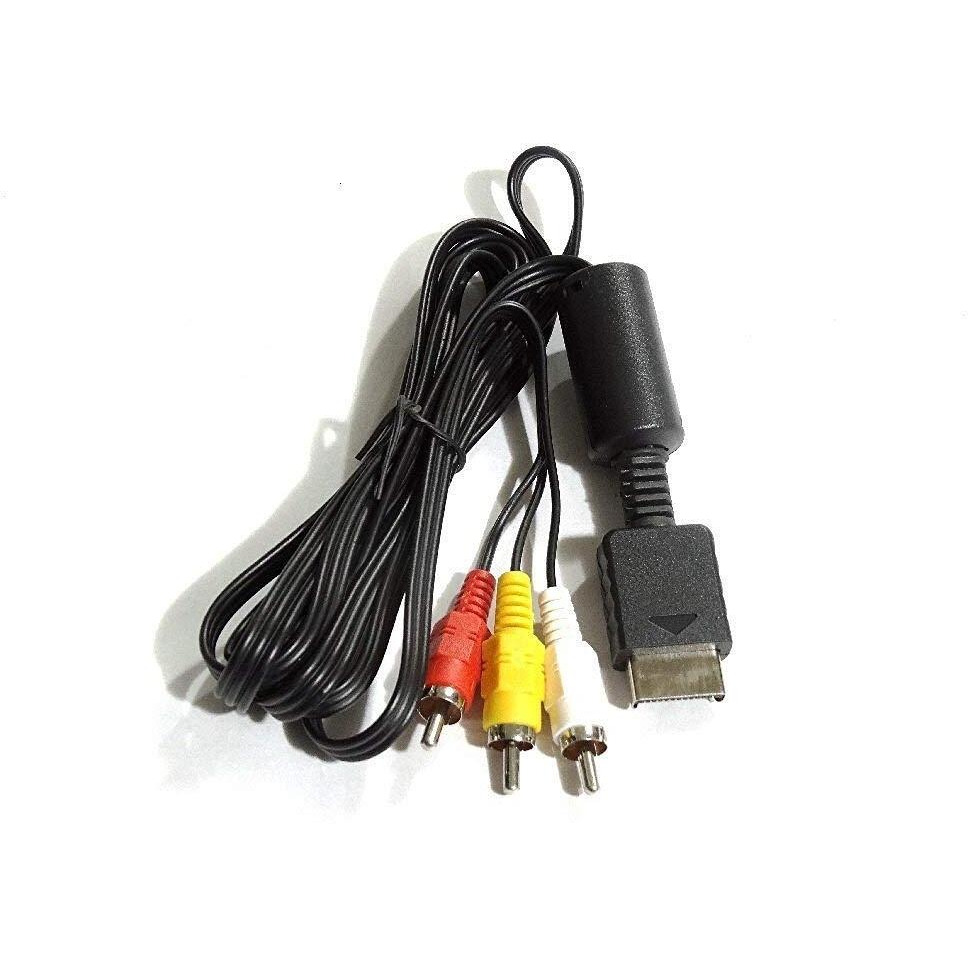 Av Cable For Ps2 And Ps3 For Sony Playstation 2 And Playstation 3 Gaming Console (Multicolor)