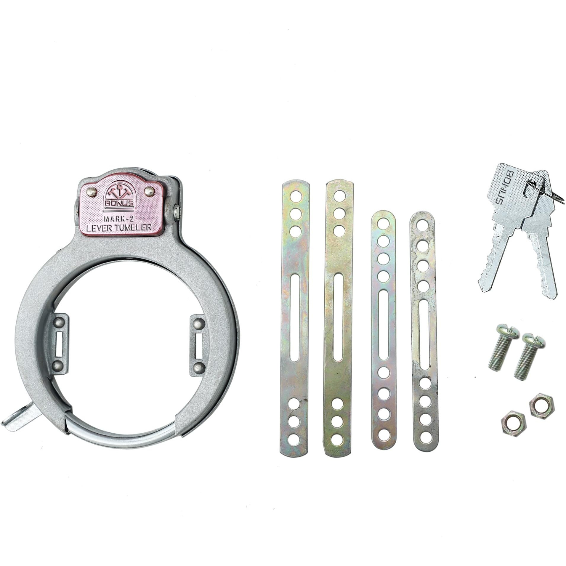 Bonus Mark 2 (Side Key) Cycle Lock Chrome Plated