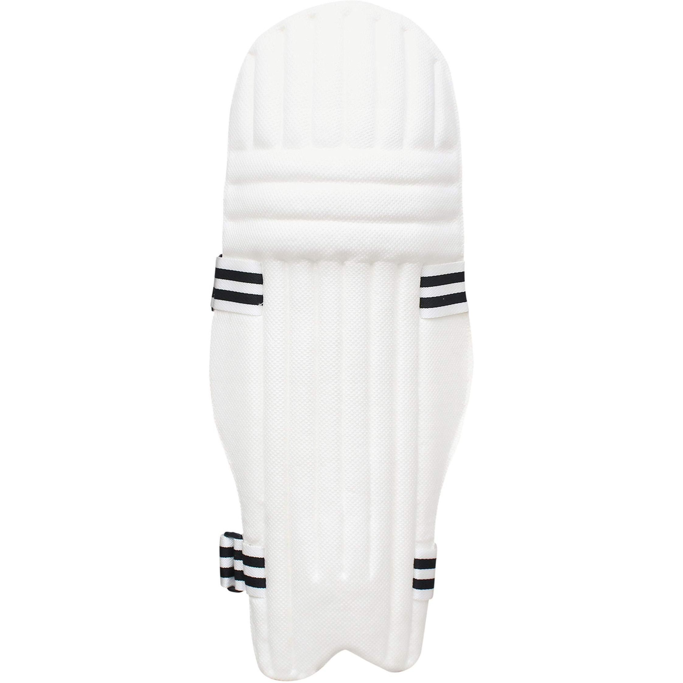 Whitedot Ultralite Moulded Cricket Batting Pad With Eleanor Cricket Batting Gloves, Combo, Suitable For Youth/Medium, Right Hand