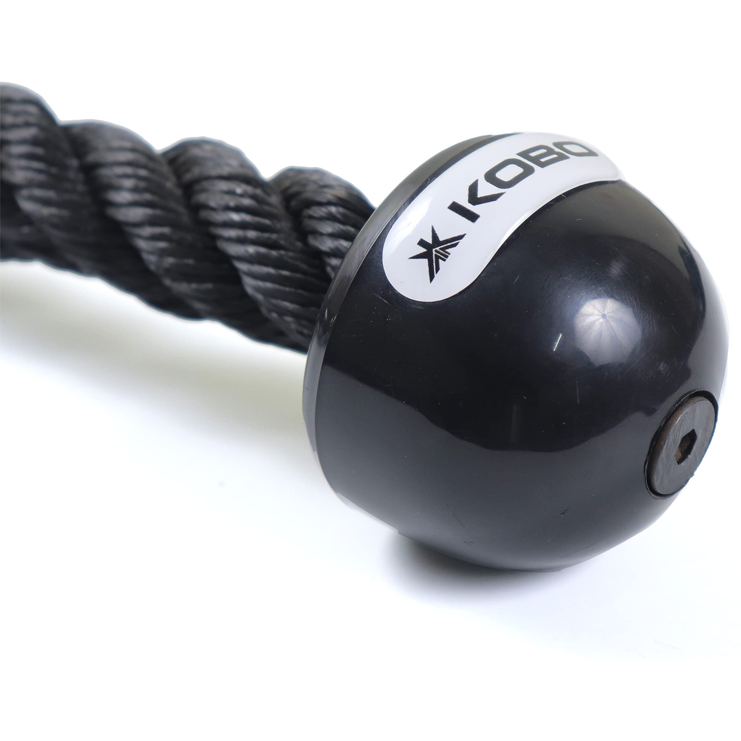 Kobo Tricep Rope For Gym  Tricep Rope Cable Attachment  Tricep Rope Cable Cross D Handle, Seated Row Grip, V Tricep Press Down Bar And Straight Lat Bar