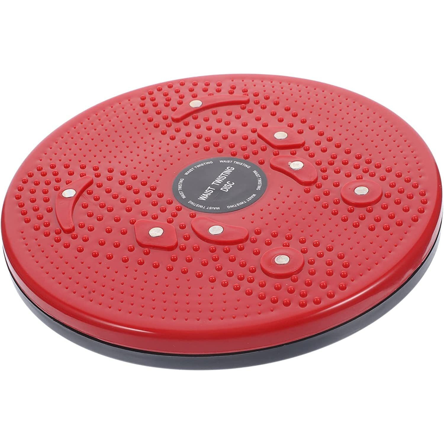 Arainfit Tummy Twister Board Waist Disc Waist Trimmer Abdominal Abs Exerciser Body Toner Exerciser Home Gym Equipment For Men And Women (Tw Red)