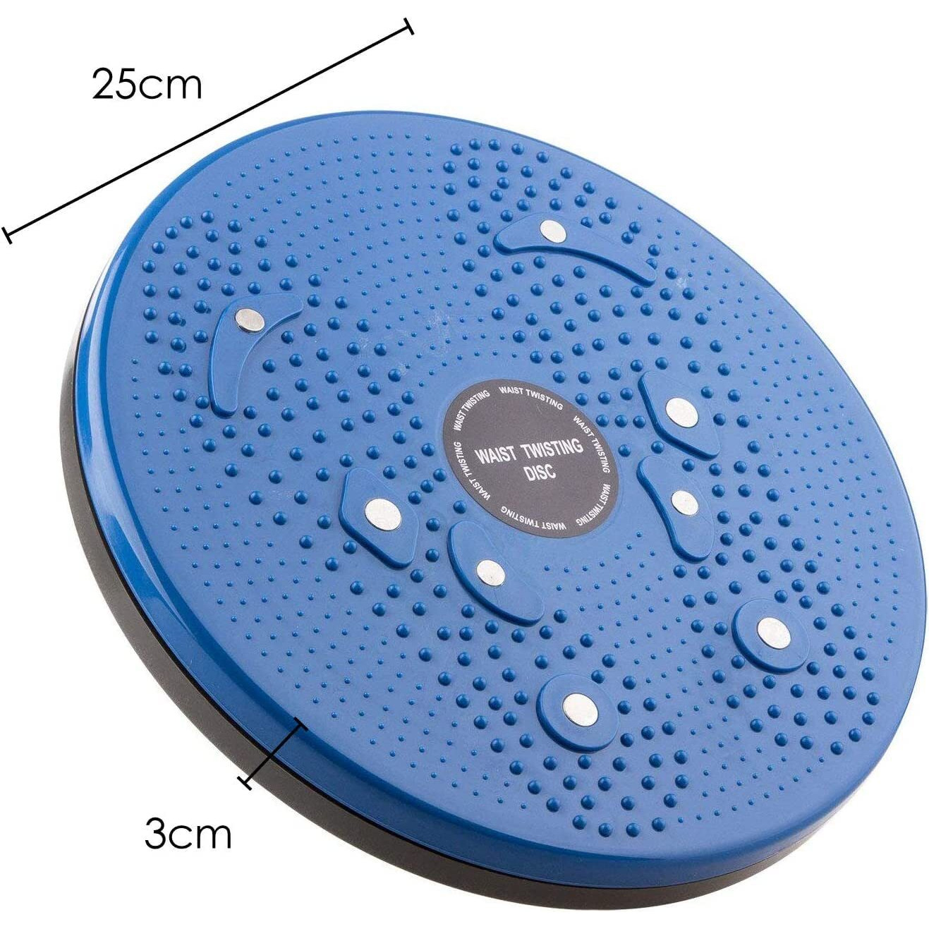 Arainfit Tummy Twister Board Waist Disc Waist Trimmer Abdominal Abs Exerciser Body Toner Exerciser Home Gym Equipment For Men And Women (Tw Blue)