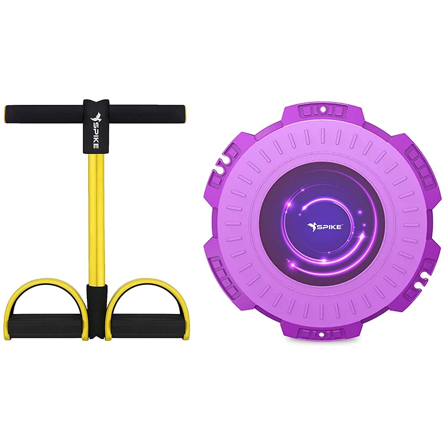 Spike Tummy Trimmer For Ab Exercise, Arms, Leg Exercise. Home Gym Equipment For Men And Women (Spike Tummy Trimer + Spike Tummy Twister)