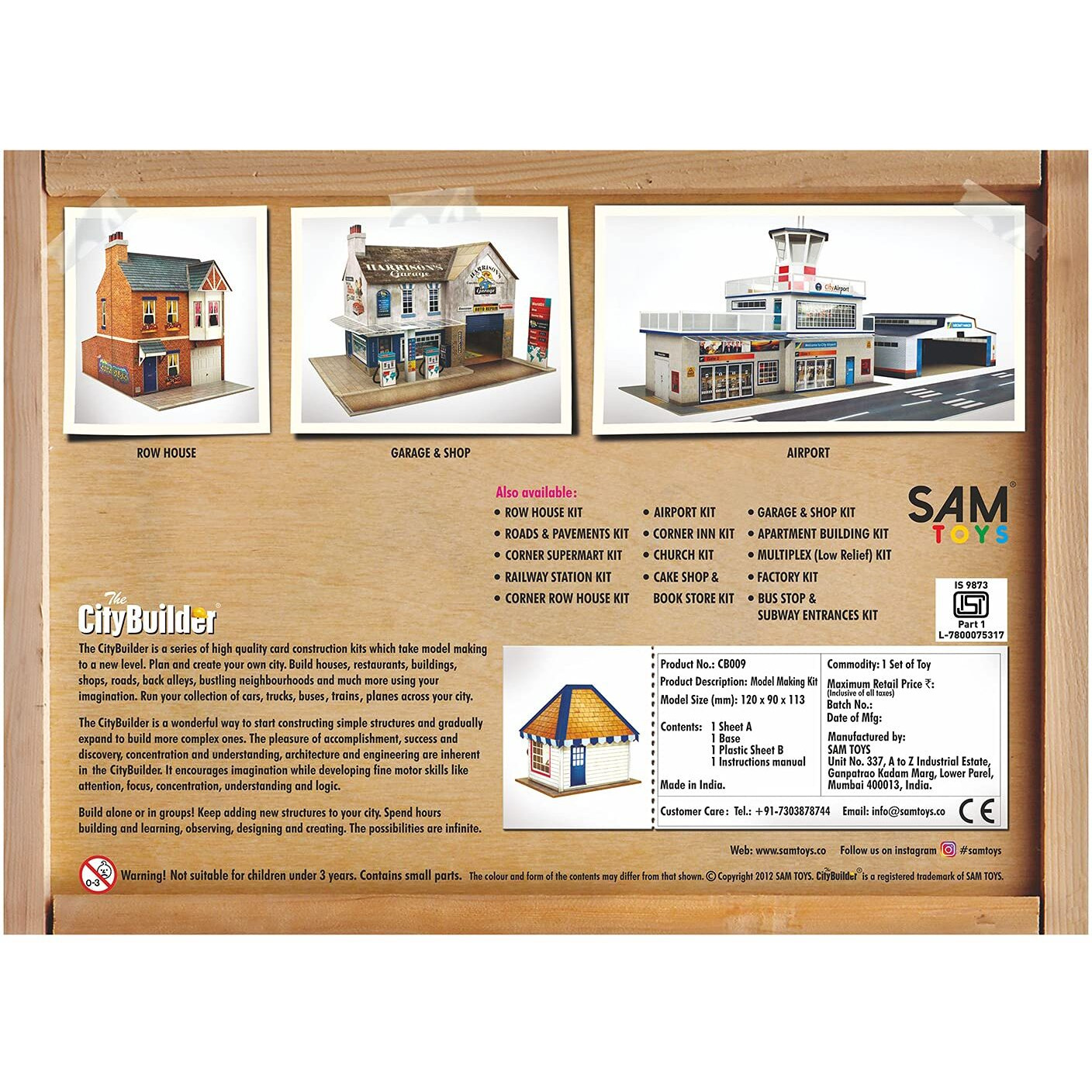 The Citybuilder Ice Cream Stall Model Making Kit 143 Scale (7Mm) O Gauge