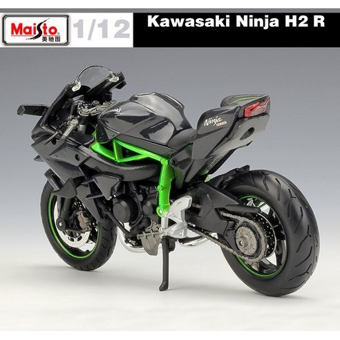 Maisto - 1/12 Metal Kawasaki Ninja H2 R, Gray