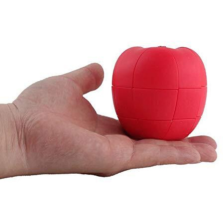 Kiditos Fruit Cube Apple Shaped Magic Cube Speed Puzzle Twisty Educational Toy For Kids