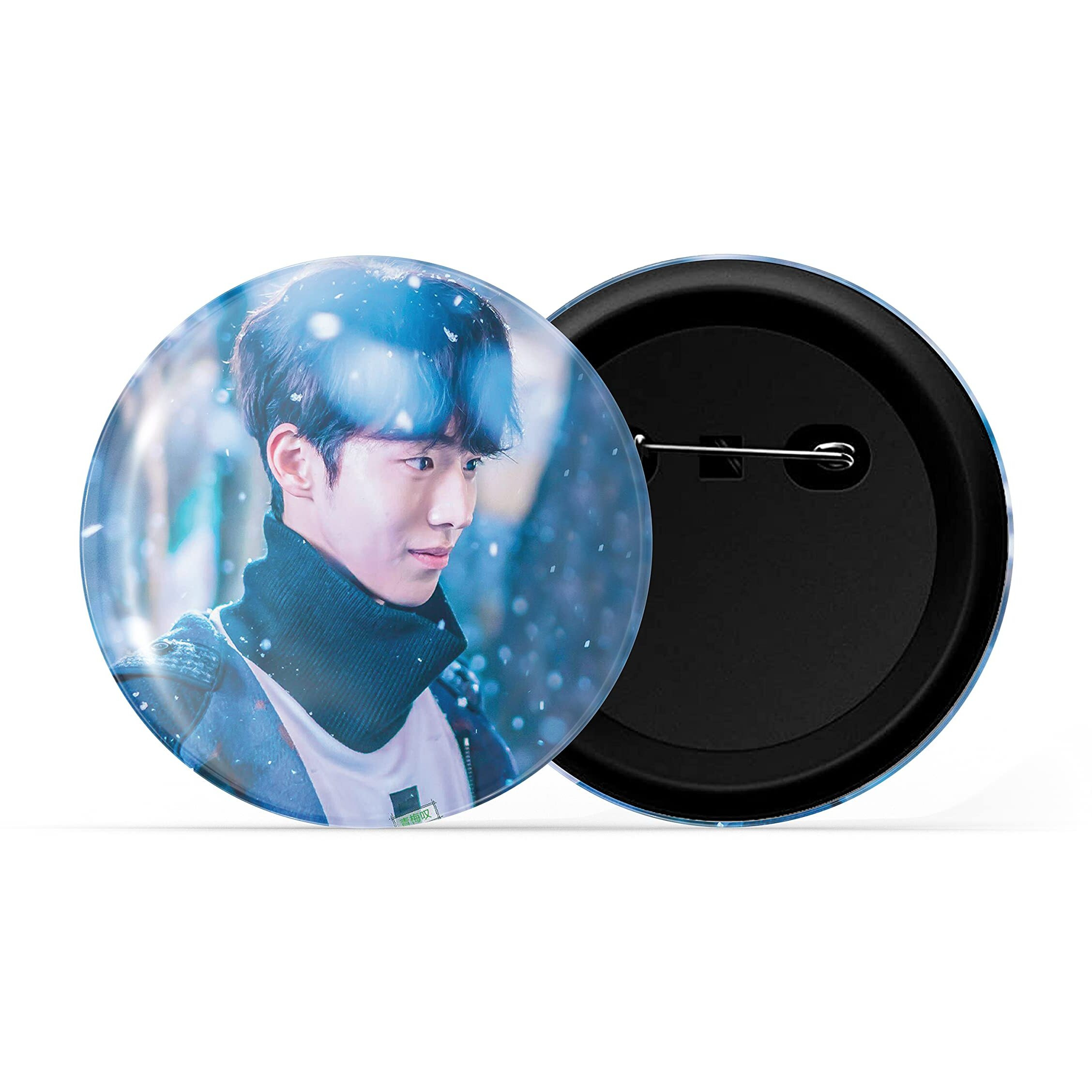 Dhcrafts Pin Badges K-Drama Korean Actor Multicolour Nam Joo-Hyuk D9 Glossy Finish Design Pack Of 1