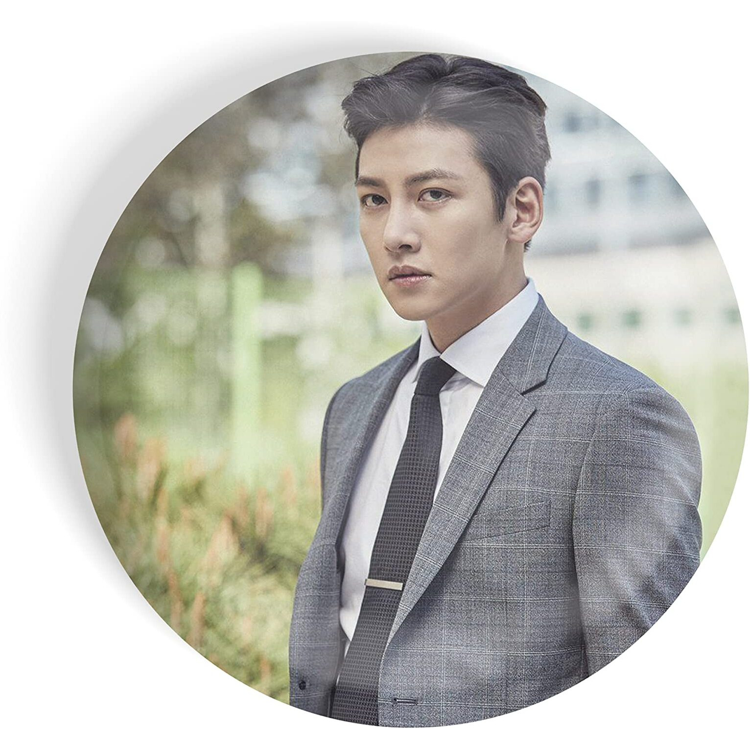 Dhcrafts Pin Badges K-Drama Korean Actor Multicolour Ji Chang-Wook D12 Glossy Finish Design Pack Of 1