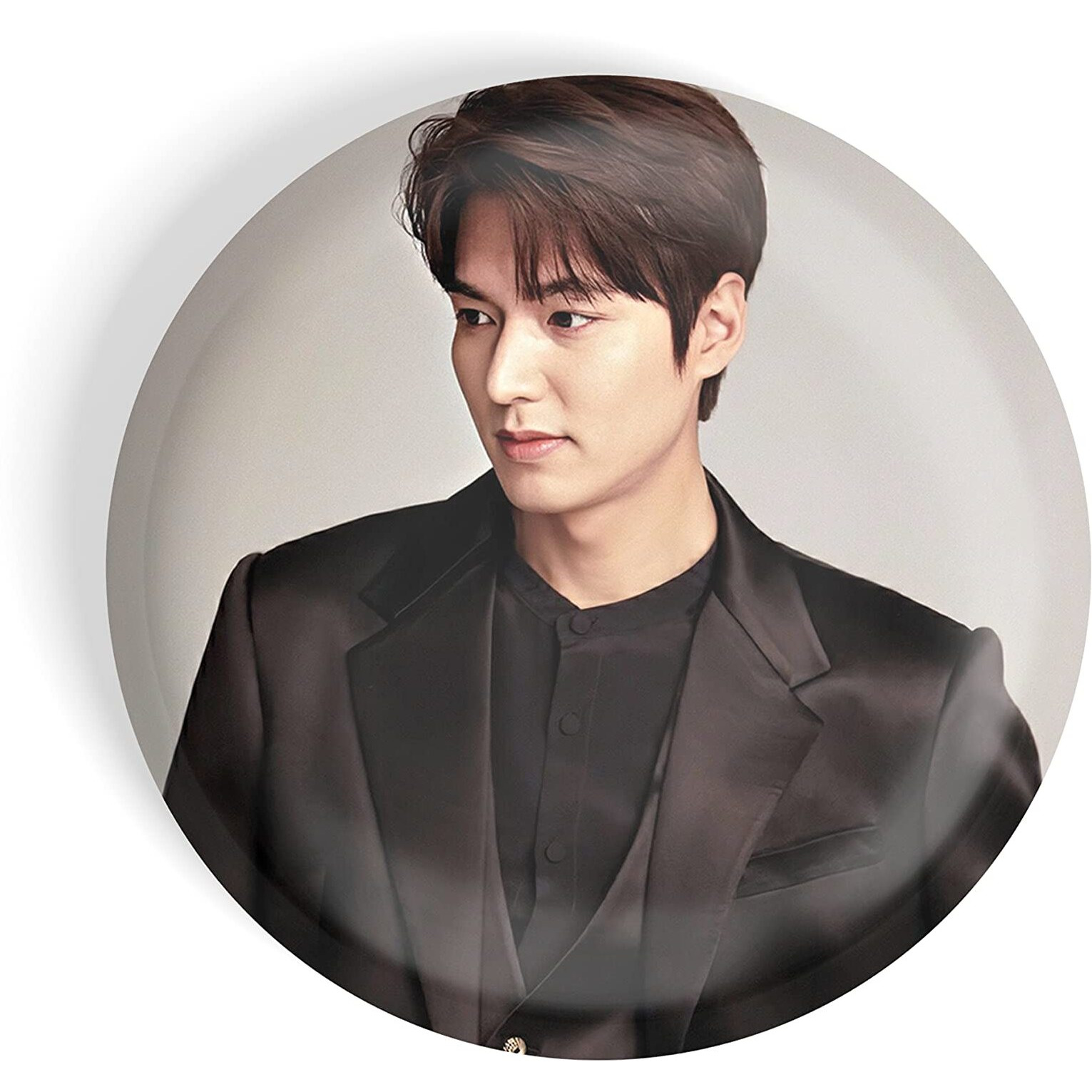 Dhcrafts Pin Badges K-Drama Korean Actor Multicolour Lee Min-Ho D9 Glossy Finish Design Pack Of 1