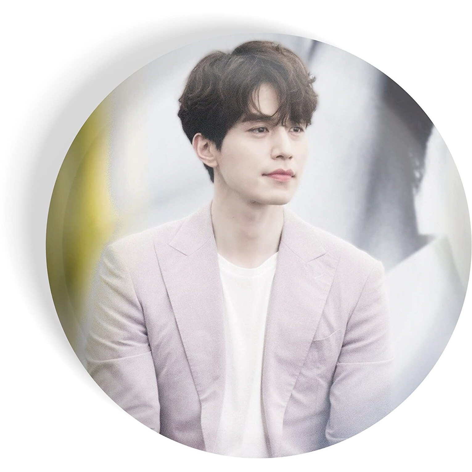 Dhcrafts Pin Badges K-Drama Korean Actor Multicolour Lee Dong-Wook D5 Glossy Finish Design Pack Of 1