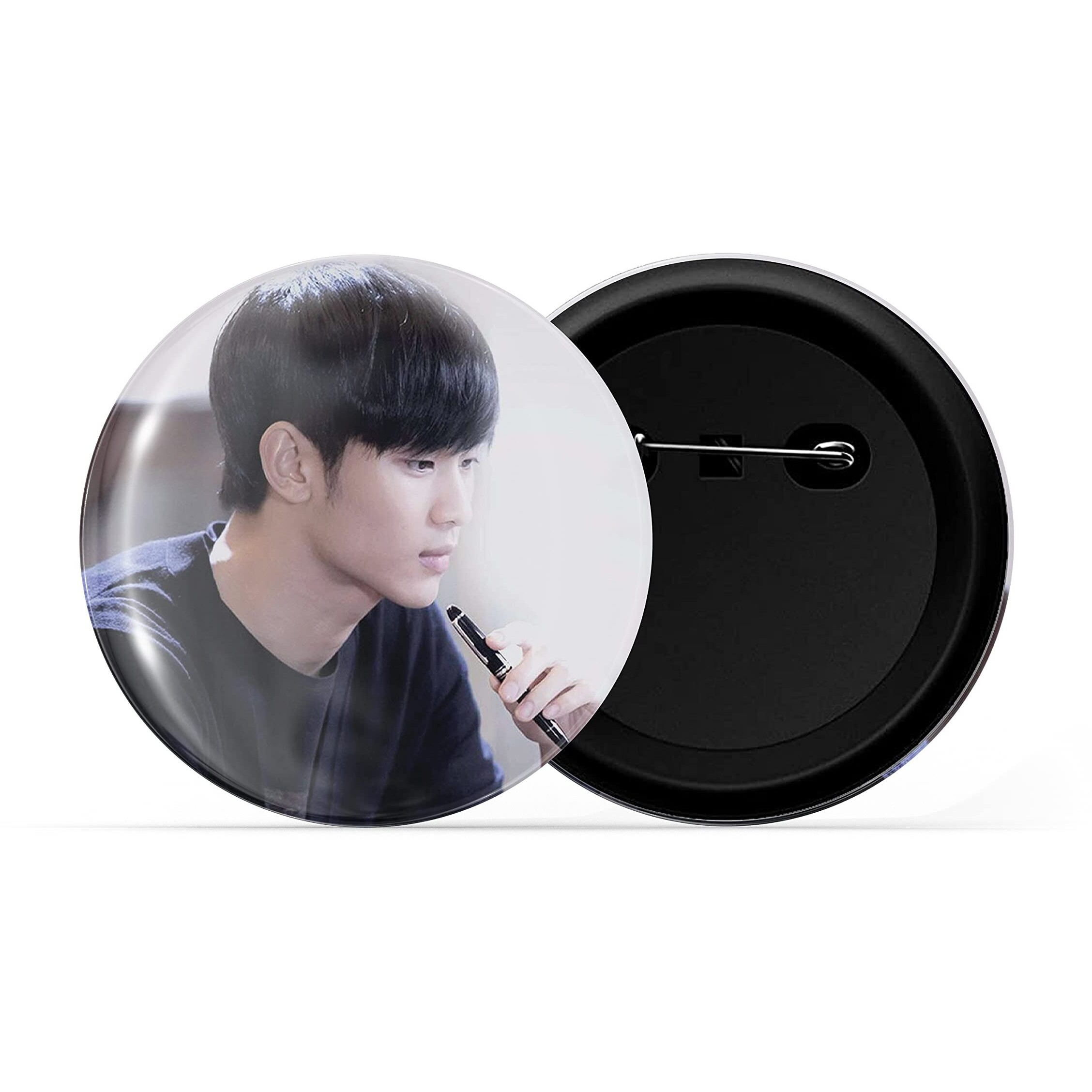 Dhcrafts Pin Badges K-Drama Korean Actor Multicolour Lee Min-Ho D3 Glossy Finish Design Pack Of 1