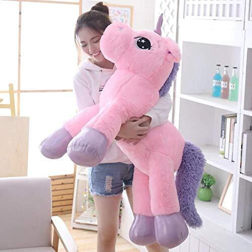 Besties Big Size Funny Unicorn Stuffed Animal Plush Toy,90Cm Made In India Certified By Ce, Iso 100% Safe For Kids 90Cm (Pink)