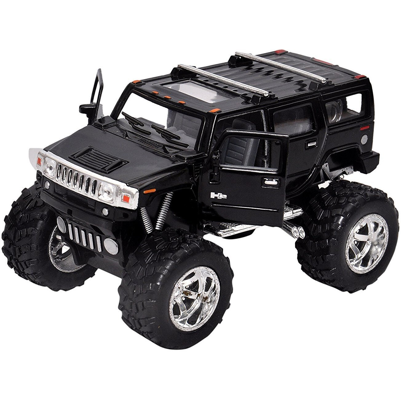 Magicwand 140 Scale 2005 Hummmer H2 Sut (Off Road) With Openable Doors & Pull Back Actionpack Of 1Colors As Per Stock