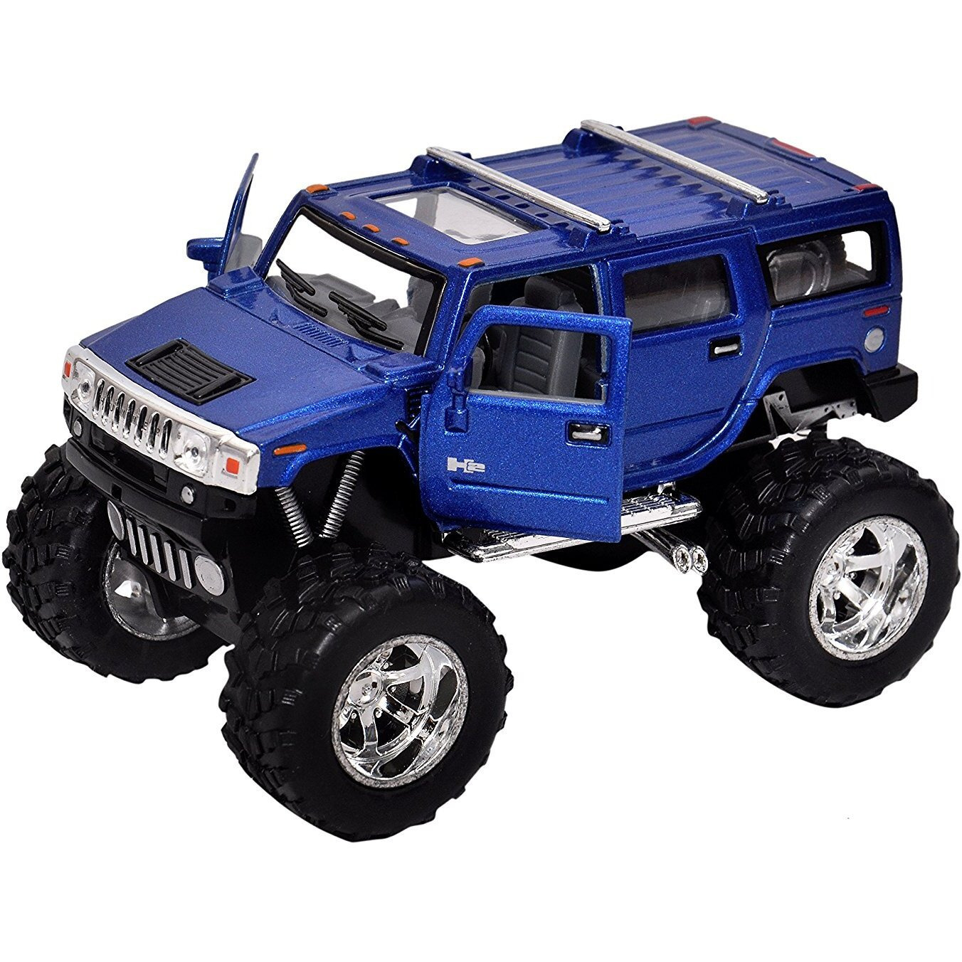 Magicwand 140 Scale 2005 Hummmer H2 Sut (Off Road) With Openable Doors & Pull Back Actionpack Of 1Colors As Per Stock