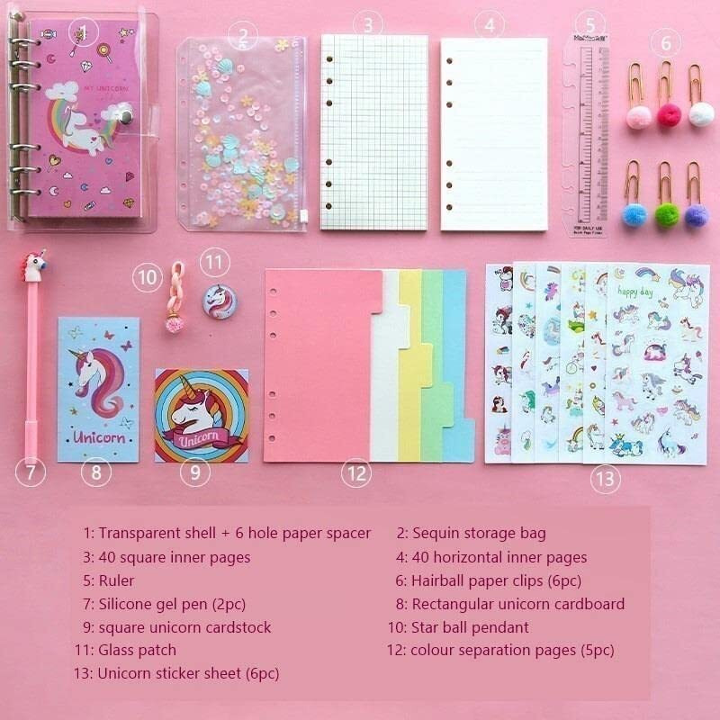 Funblast Combo Of Fidget Popit Pouch, Diary & Sling Bag For Kids Pop It Stationery Kit - Coin Pouch, Stationary Organizer Set/Birthday Return Gifts For Girls, Kids (Pack Of 3 Random Color)