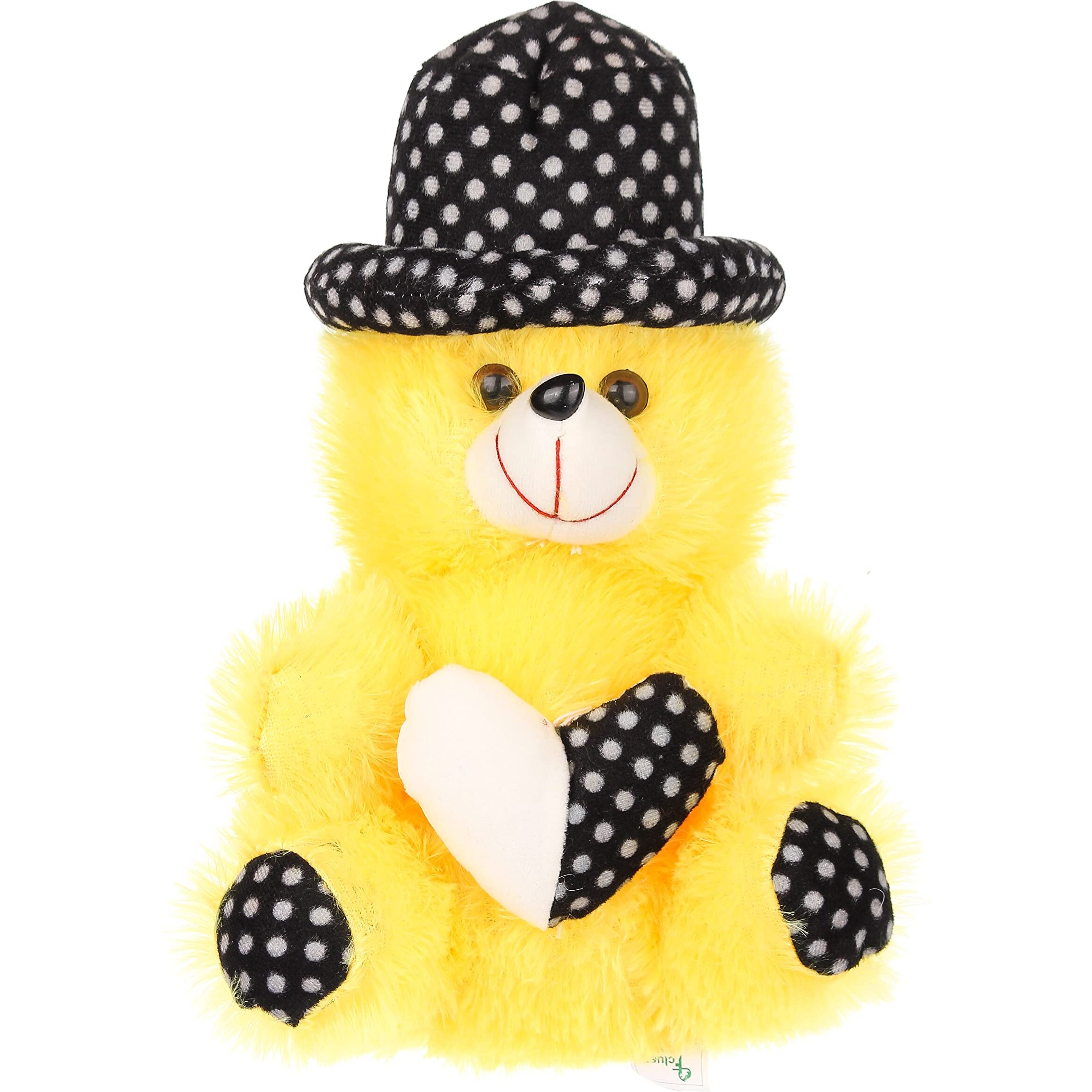 Fclues Cap Teddy Bear Soft Toy | Birthday Gift For Girls/Wife, Boyfriend/Husband, Soft Toys Wedding For Couple Special, Baby Toys Gift Item (Blkyl)