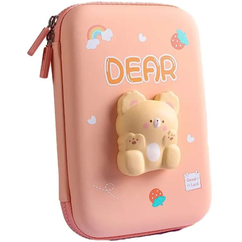 Funblast Pencil Case-3D Eva Pencil Case Pouch, Pen And Pencil Bag For School Kids, Girls, Kawaii Stationery Storage Box, Zipper Pencil Case For Kids (Big, Ethylene Vinyl Acetate (Eva), Multicolor)