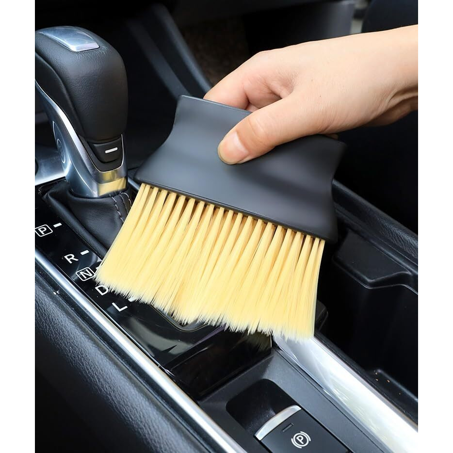 Brogbus Car Interior Ac Vents Cleaning Brush Soft Duster For Pc, Laptop, Keyboard, Dashboard Cleaning Brush