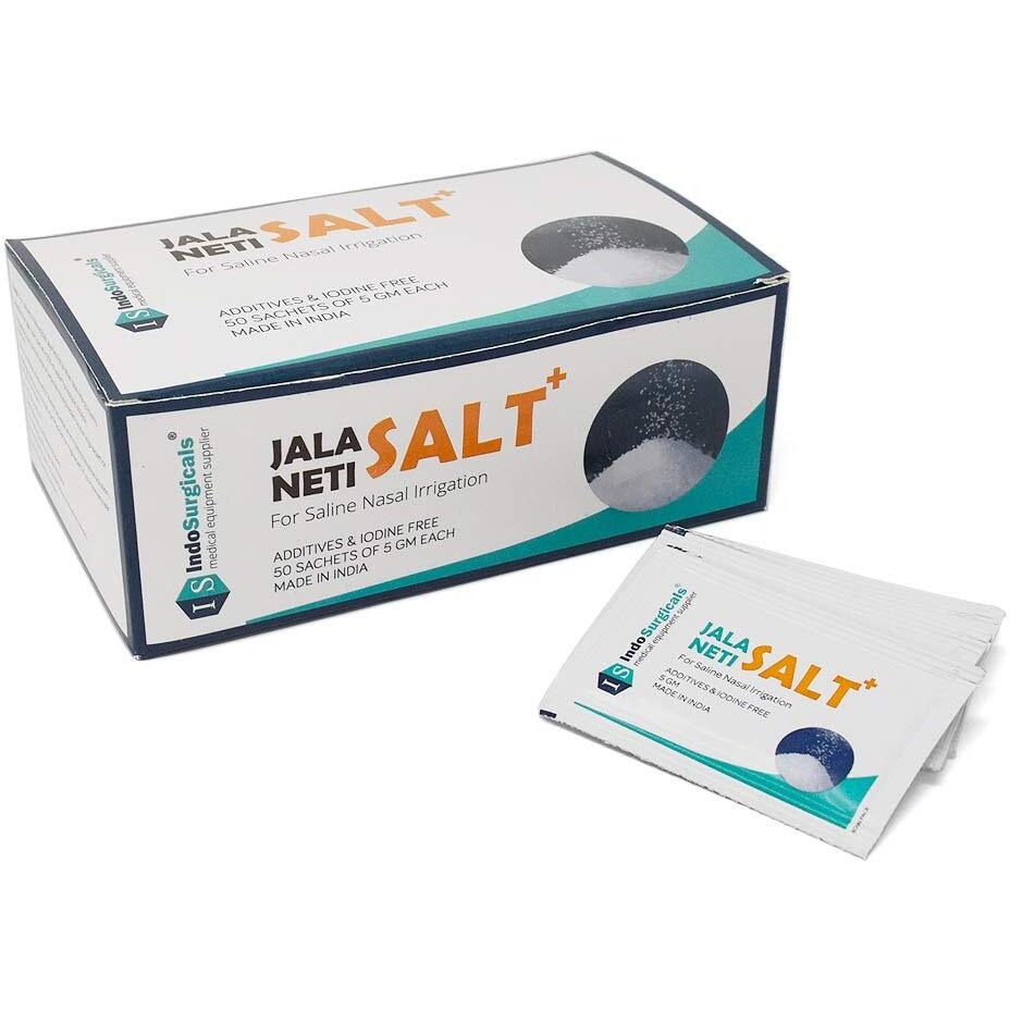 Is Indosurgicals Jala Neti Salt Plus - Pack Of 50 Sachets