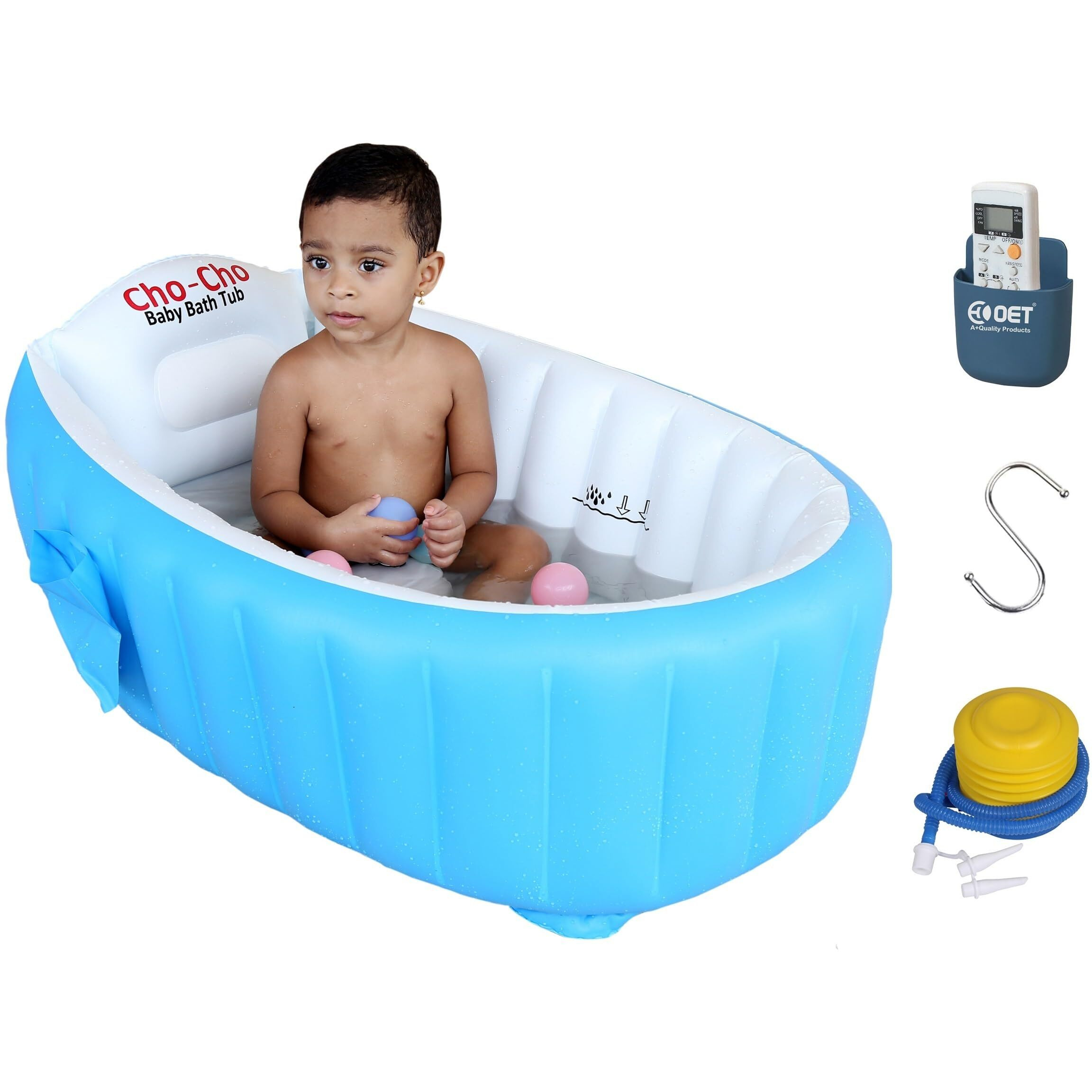 Cho-Cho Inflatable Bath Tubs European Standard Inflatable Baby Bath Tub With Pump
