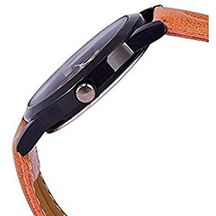 Lorenz Combo Of Analogue Black Dial Men's Leather Watch With Wallet And Black Sunglasses