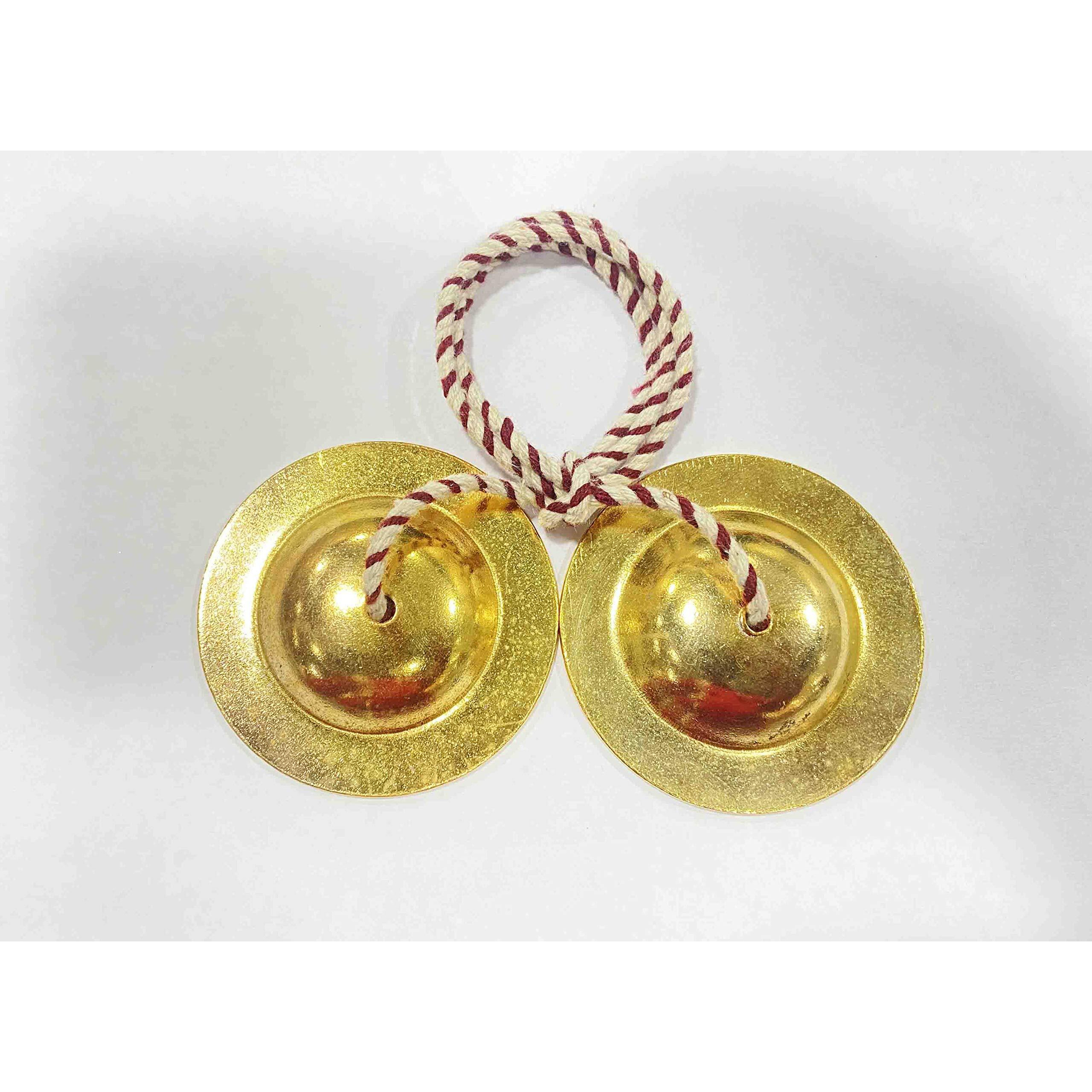 Gt Manufacture Professinal Mango Wood Nut & Bold Fitting Dholak With Manjira&Khartal Free(Brown)
