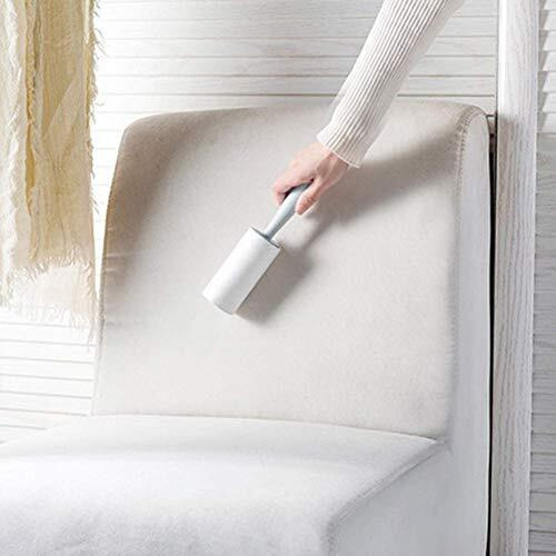 House Of Quirk Lint Rollers Brush Reusable Sticky Picker Cleaner Roller Easy-Tear Sheets Pet Hair Lint Roller 10Cm Sheet Set Of 3 Rolls 180 Sheets, 60 Sheets Each Roll - Pink Flower