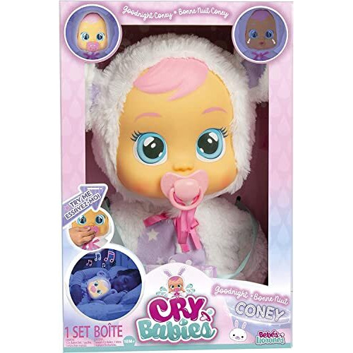 Fratelli Bff Doll With 9+ Surprises Including Outfit And Accessories (Cry Babies Goodnight Coney)