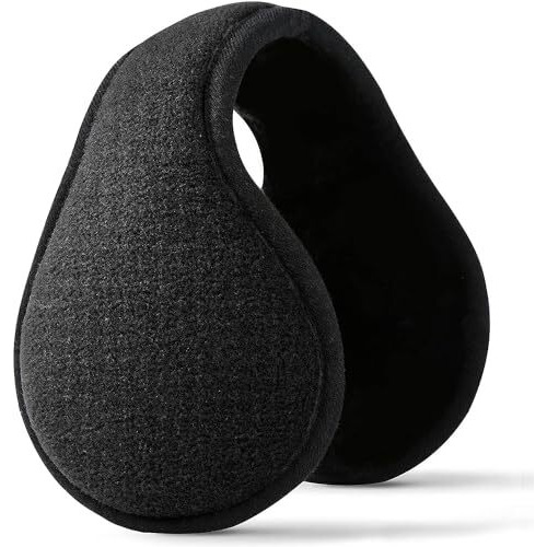 Northwind Winter Ear Muffs For Men, Ear Muffs For Women, Ear Cover For Winter,Behind The Head Style Winter Earmuffs,Foldable Ear Muff (Black)