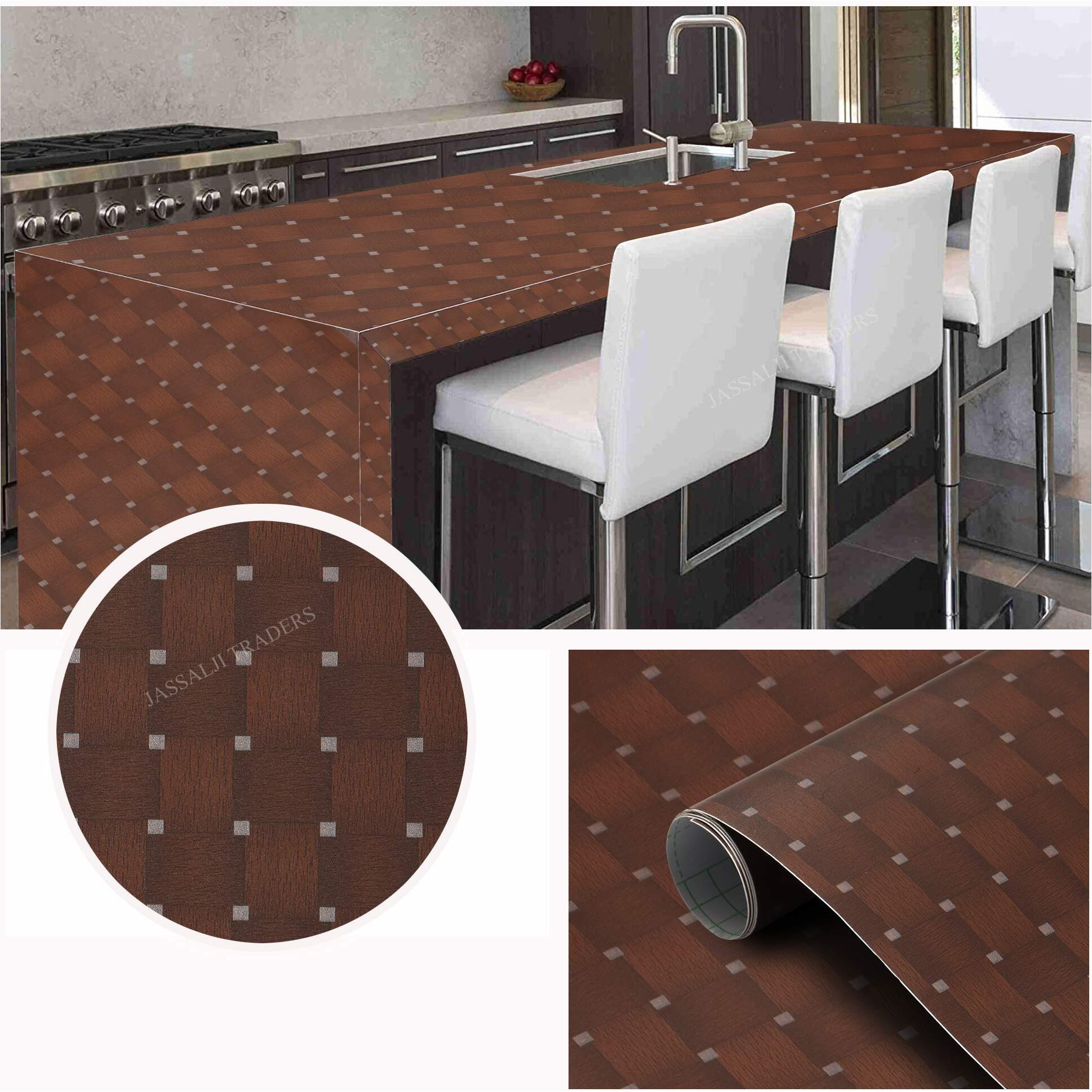 Fusion Graphix Pvc Self Adhesive Waterproof Wallpaper, 12''X100 Inch